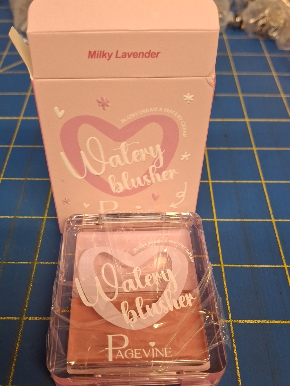 Pagevine Watery Blusher 10g New Sealed MILKY LAVENDER